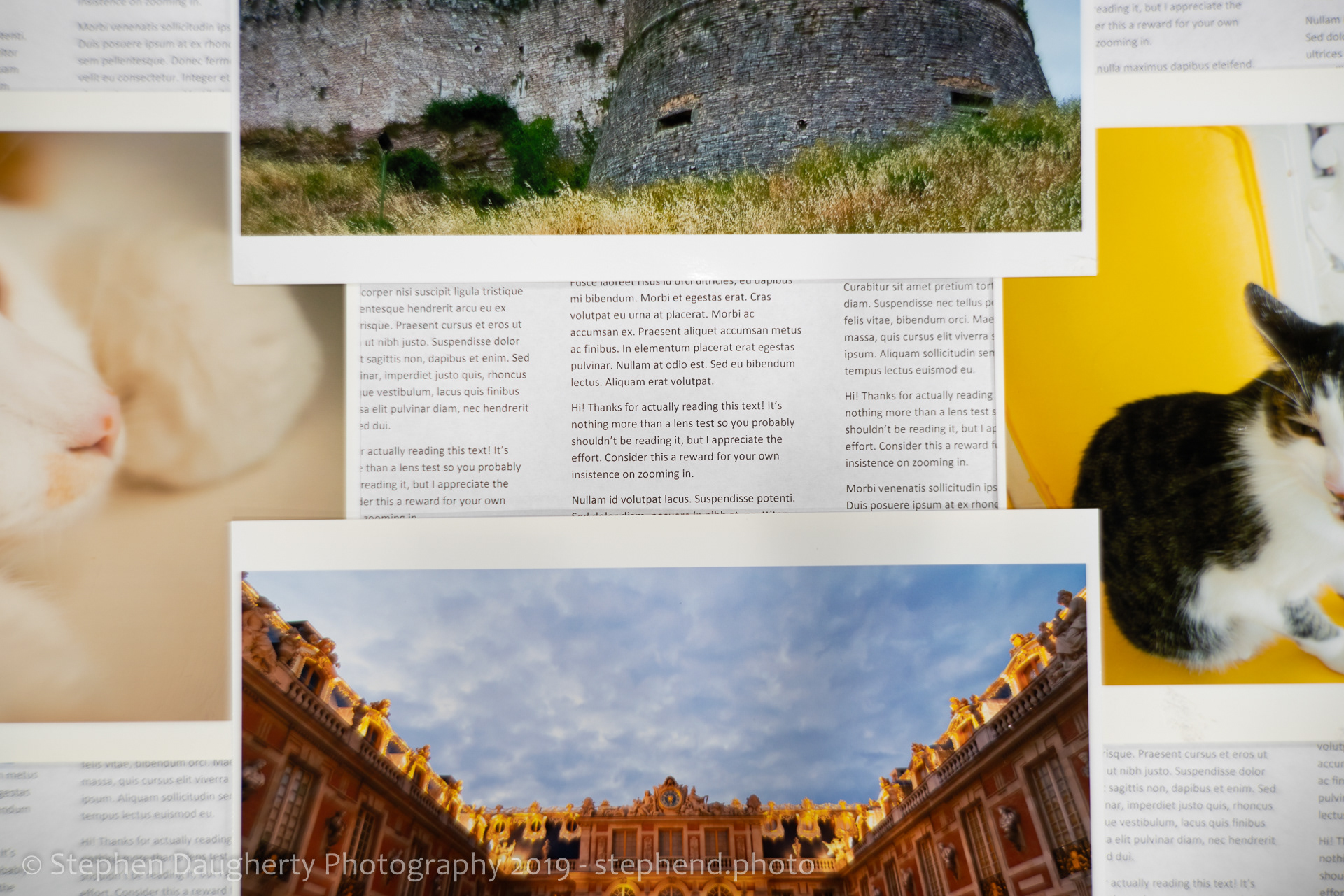 Resolution/Vignetting f/4