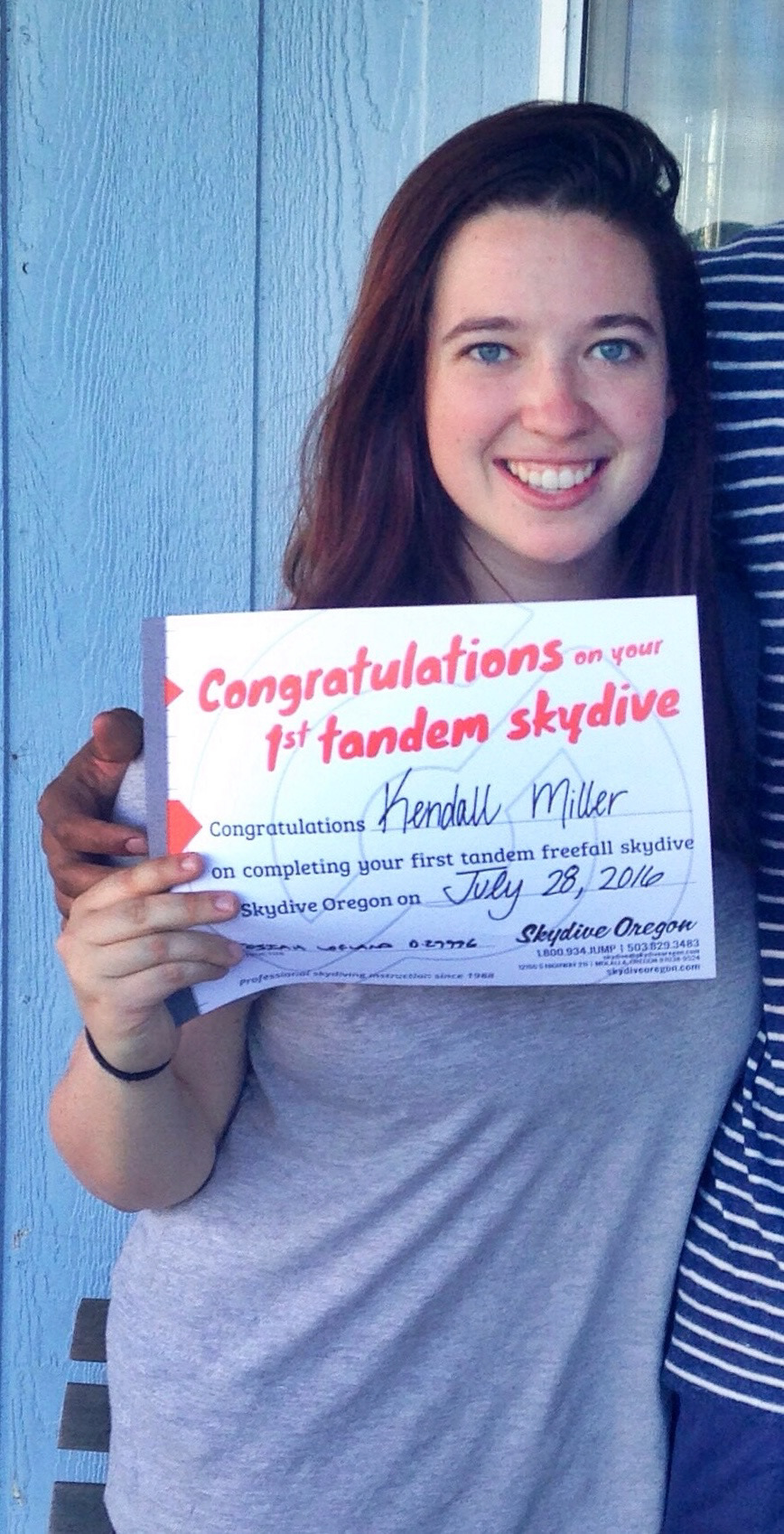 Finished my first Skydiving!