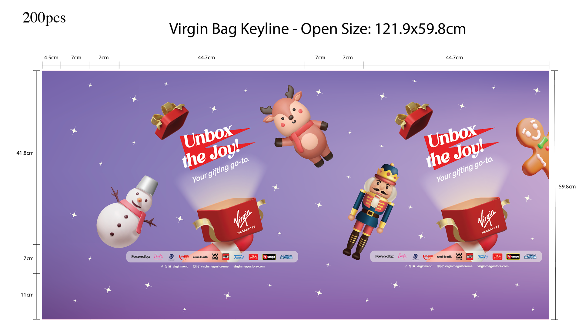 Boys Gift Bag Keyline