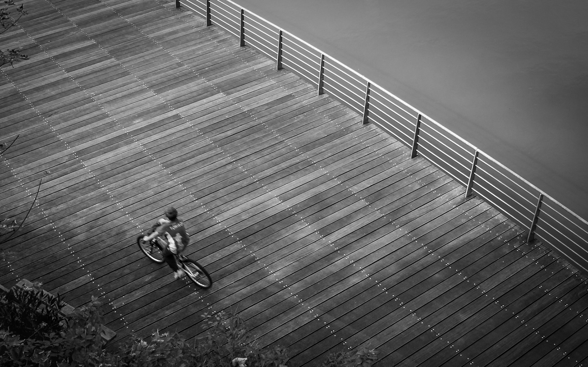 à Nancy - au dessus de la Meurthe