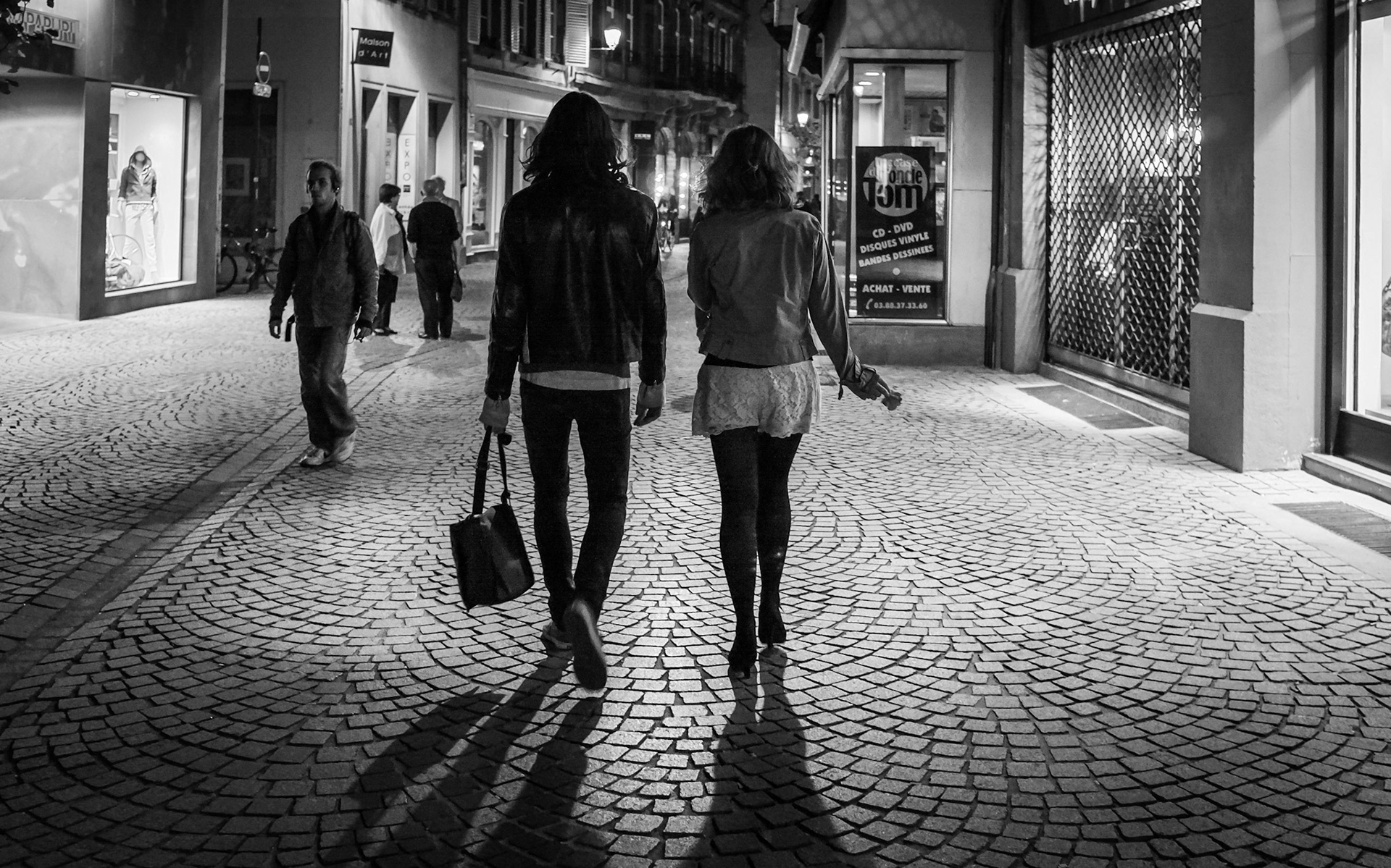 à Strasbourg - grand rue