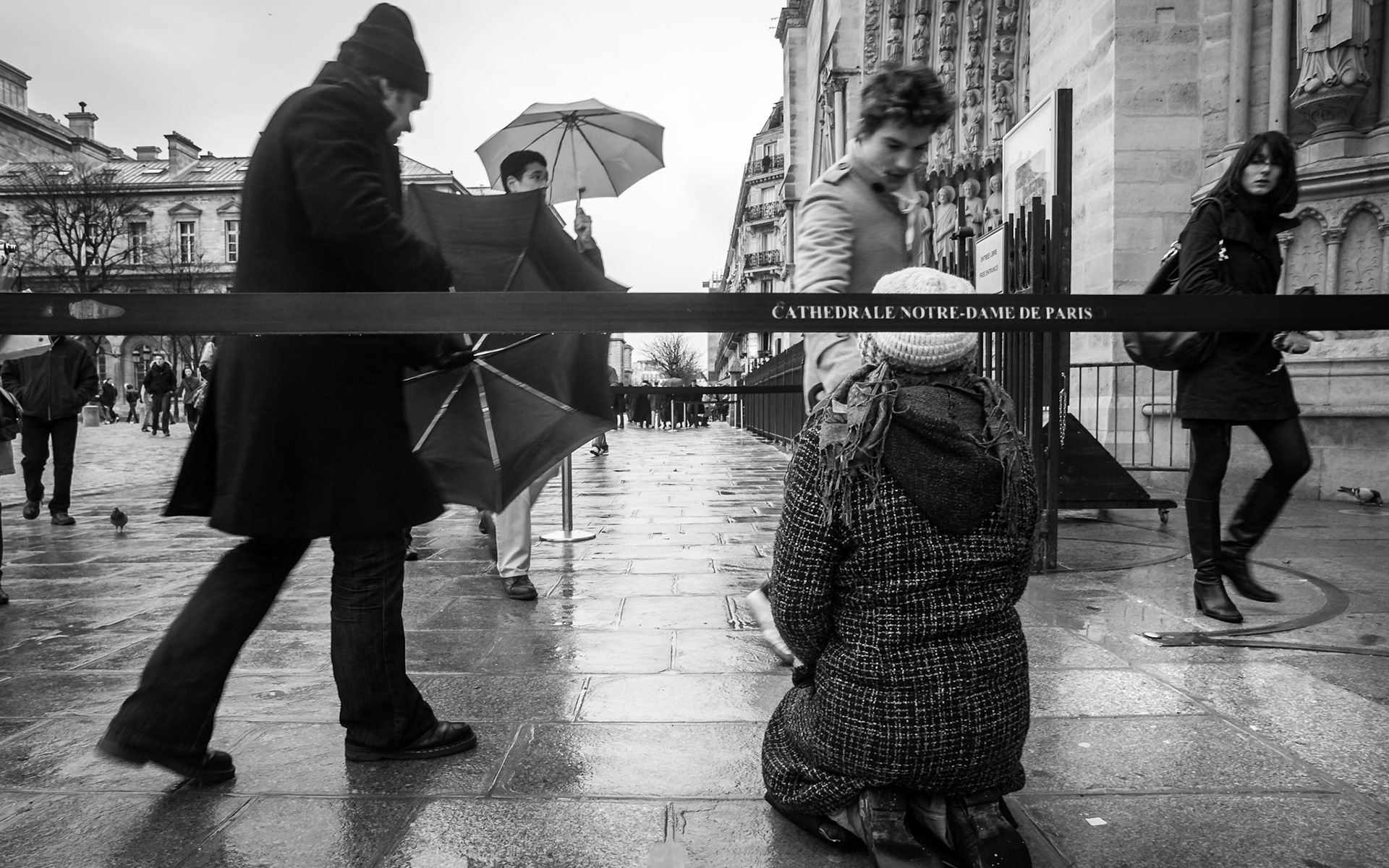 à Paris - Cathédrale