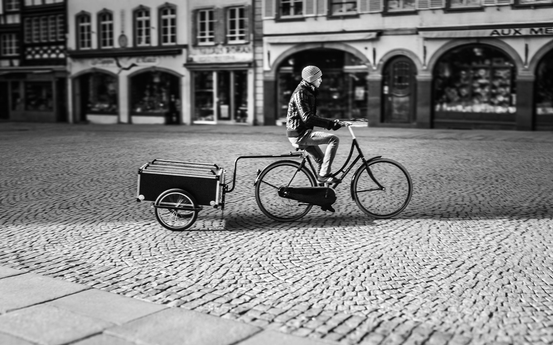 Strasbourg, place de la cathédrale