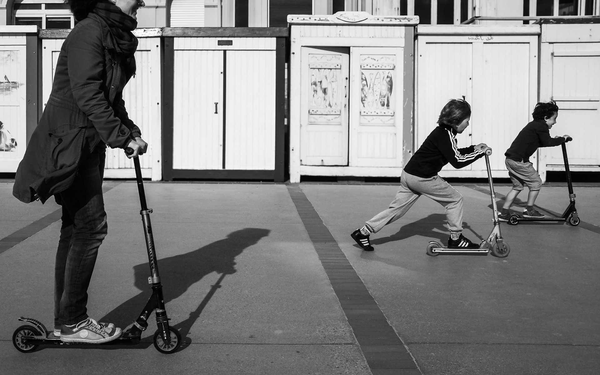 à Wimereux - sur la digue