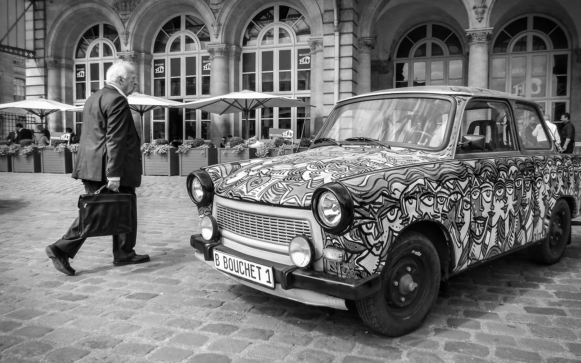 à Paris - gare de l'Est