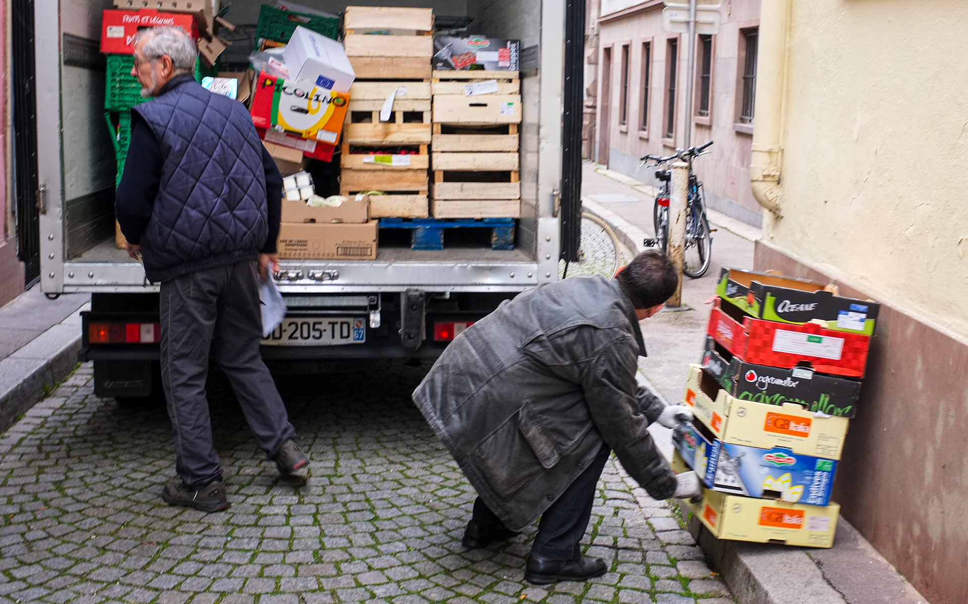 Je ne me rappelle plus quelle rue ....