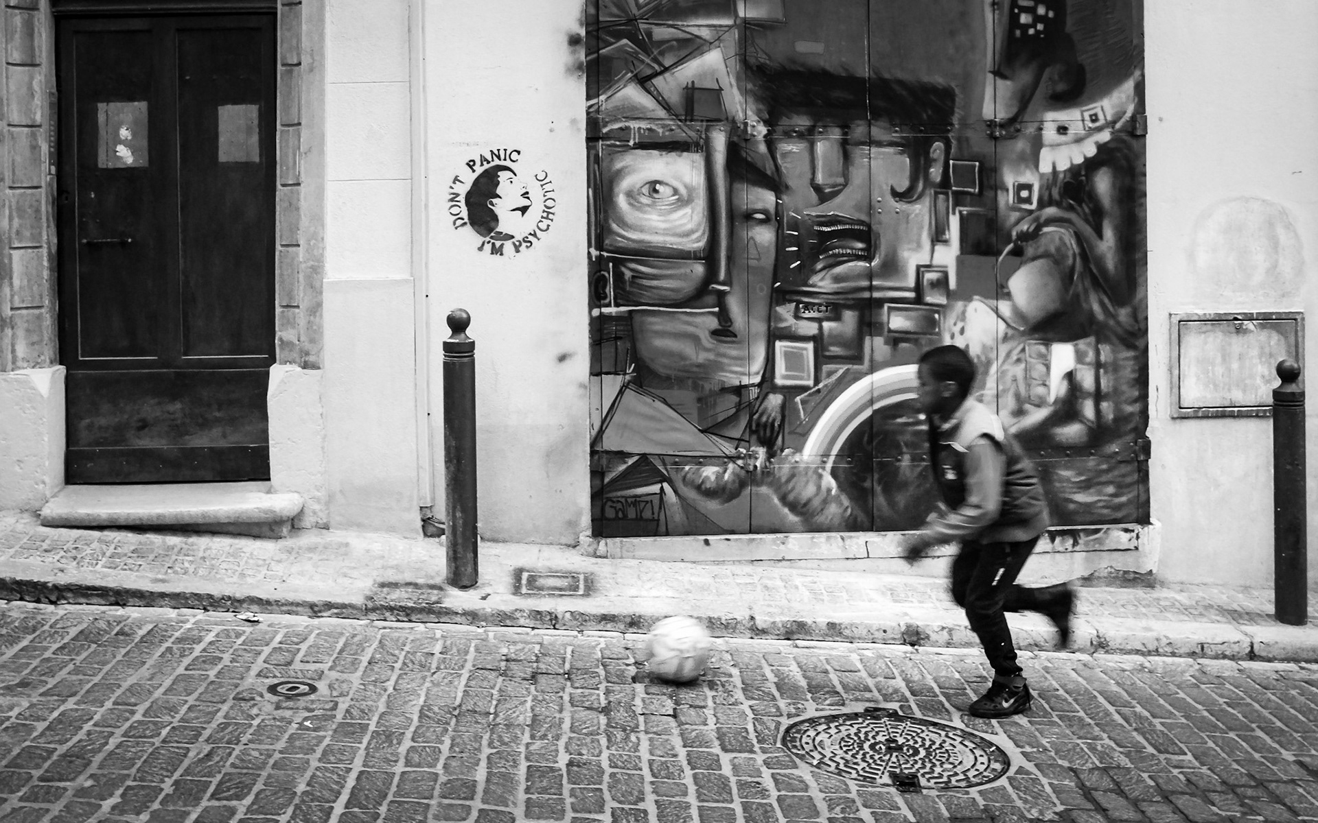 à Marseille - quartier du Panier