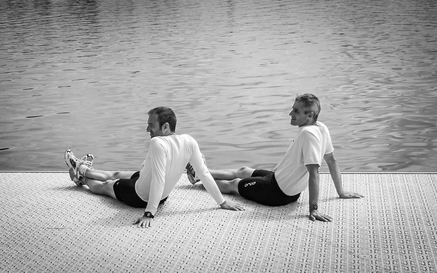 à Nancy - plan d'eau