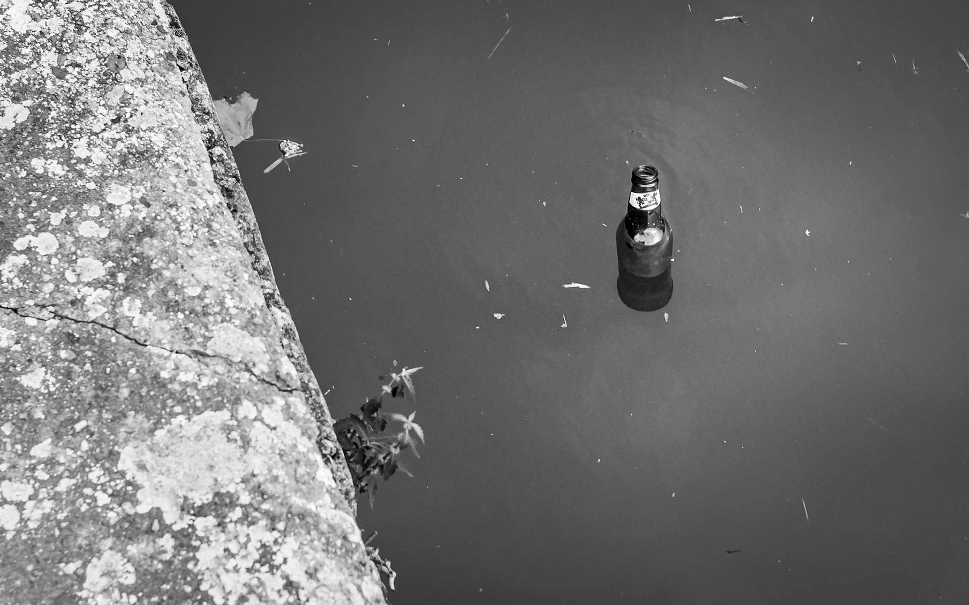 à Nancy - le long du canal