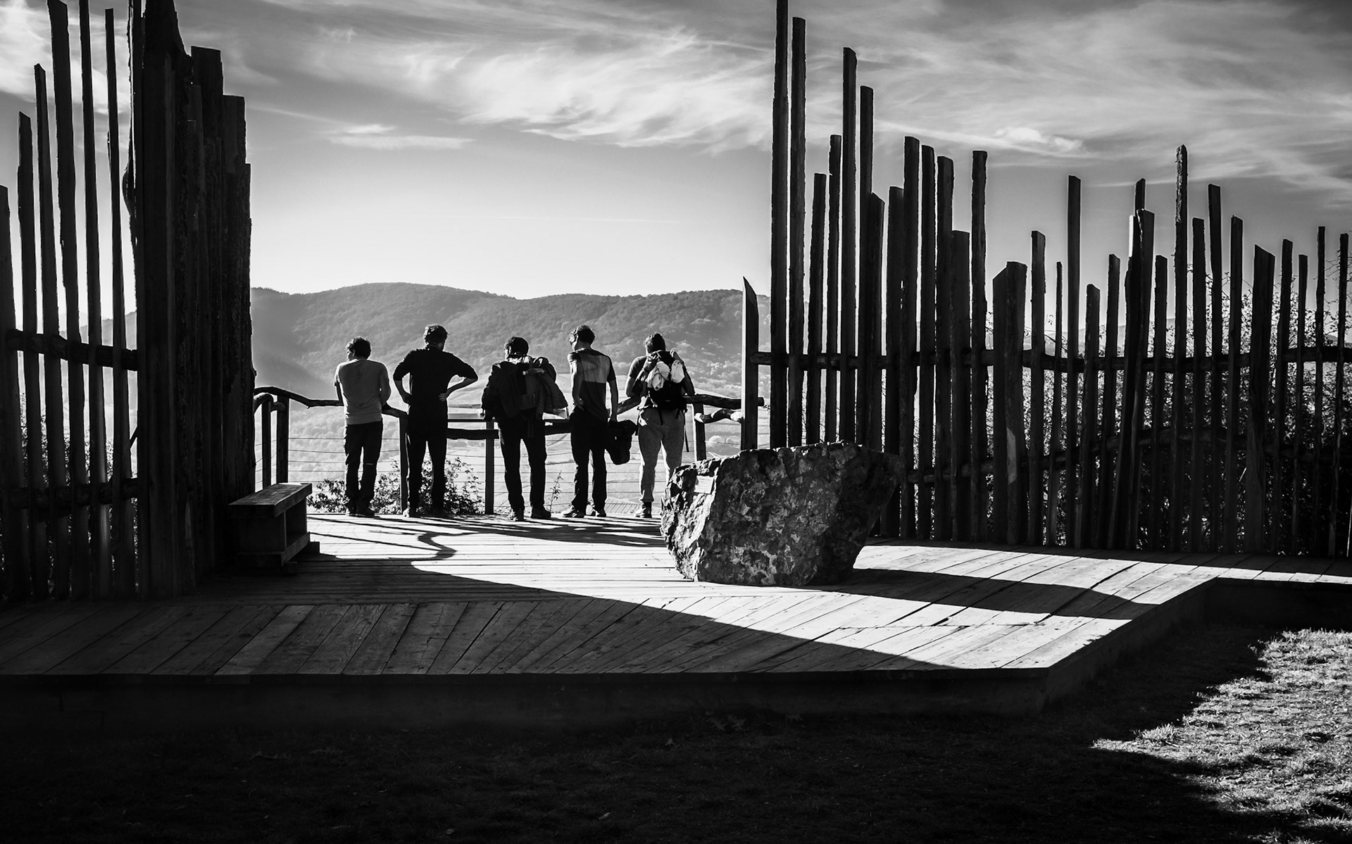 pause dans le beaujolais