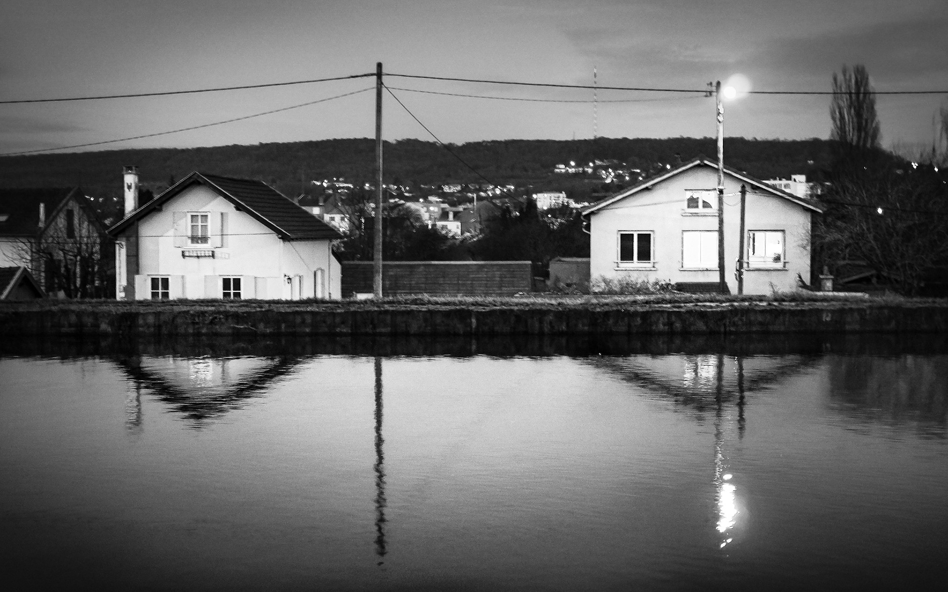 à Nancy - lel long du canal