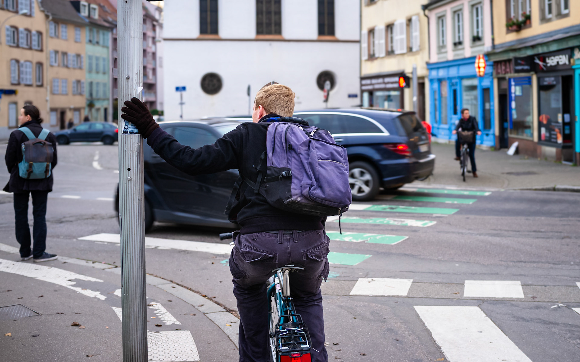 Pont Saint Guillaume vers le Quai des Pecheurs