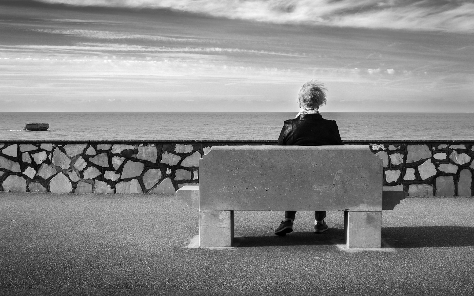 Pause devant le fort de l'Heurt - Le Portel (62)