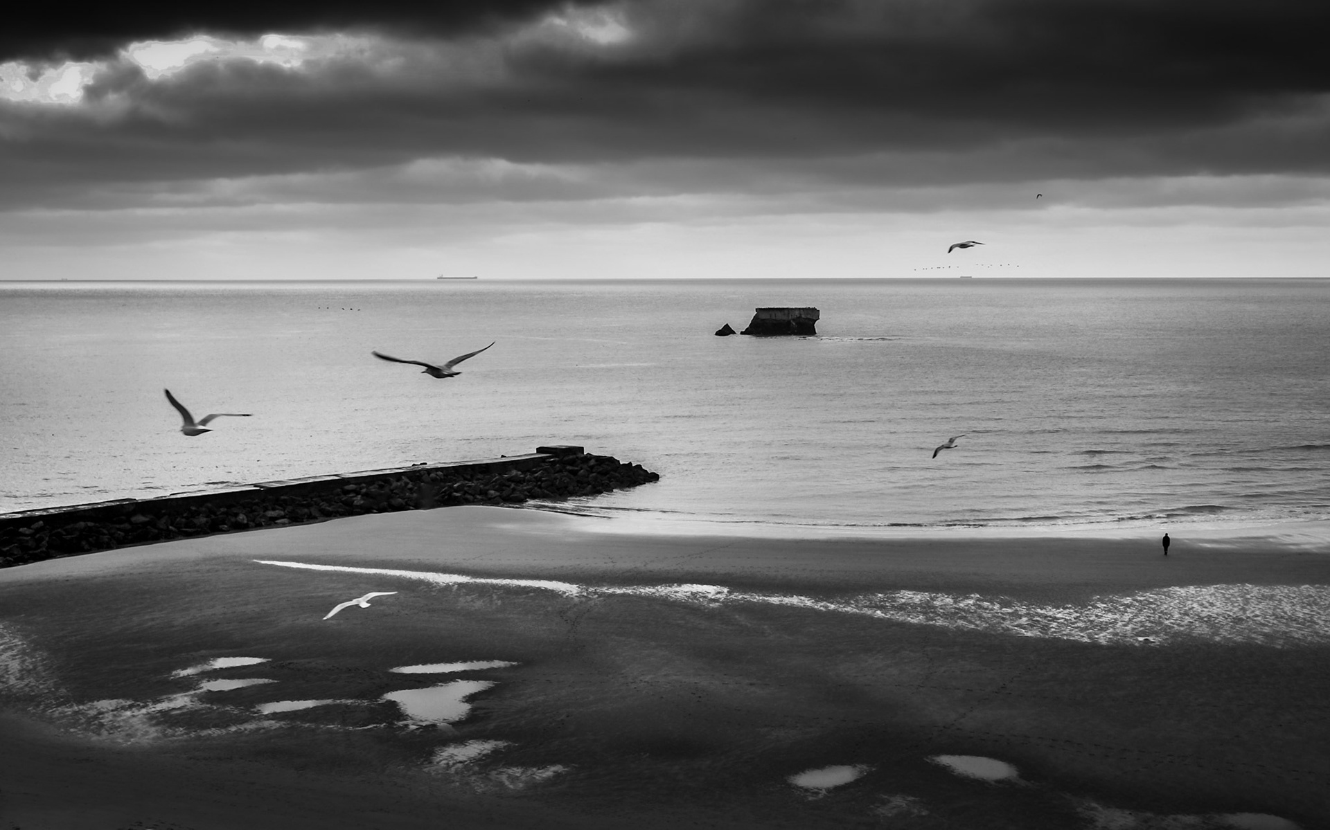 le portel plage dans le 62