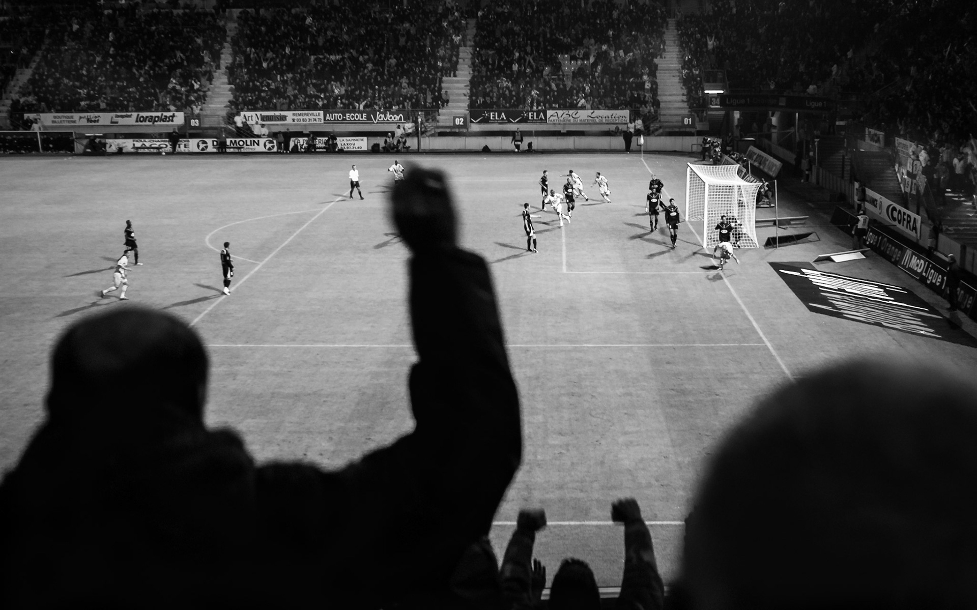 souvenir d'un matche de l'ASNL en ligue 1