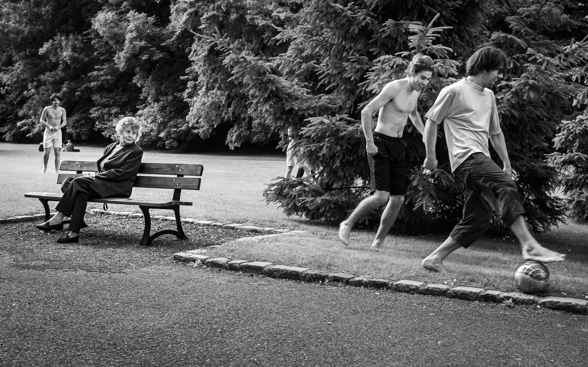 à Nancy - Parc Sainte Marie