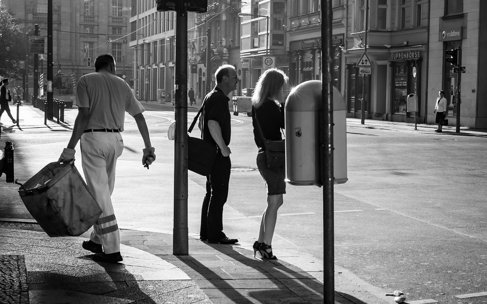 à berlin tôt le matin