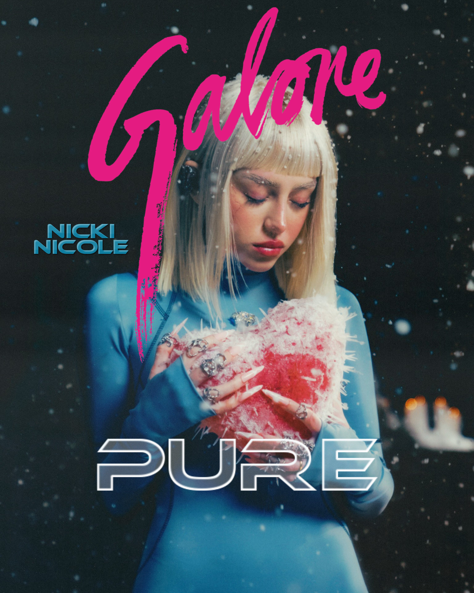 Galore Magazine cover for Nicki Nicole single, Frio