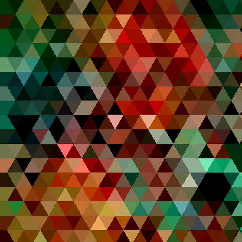 generative triangles, instagram posted, May 21, 2013