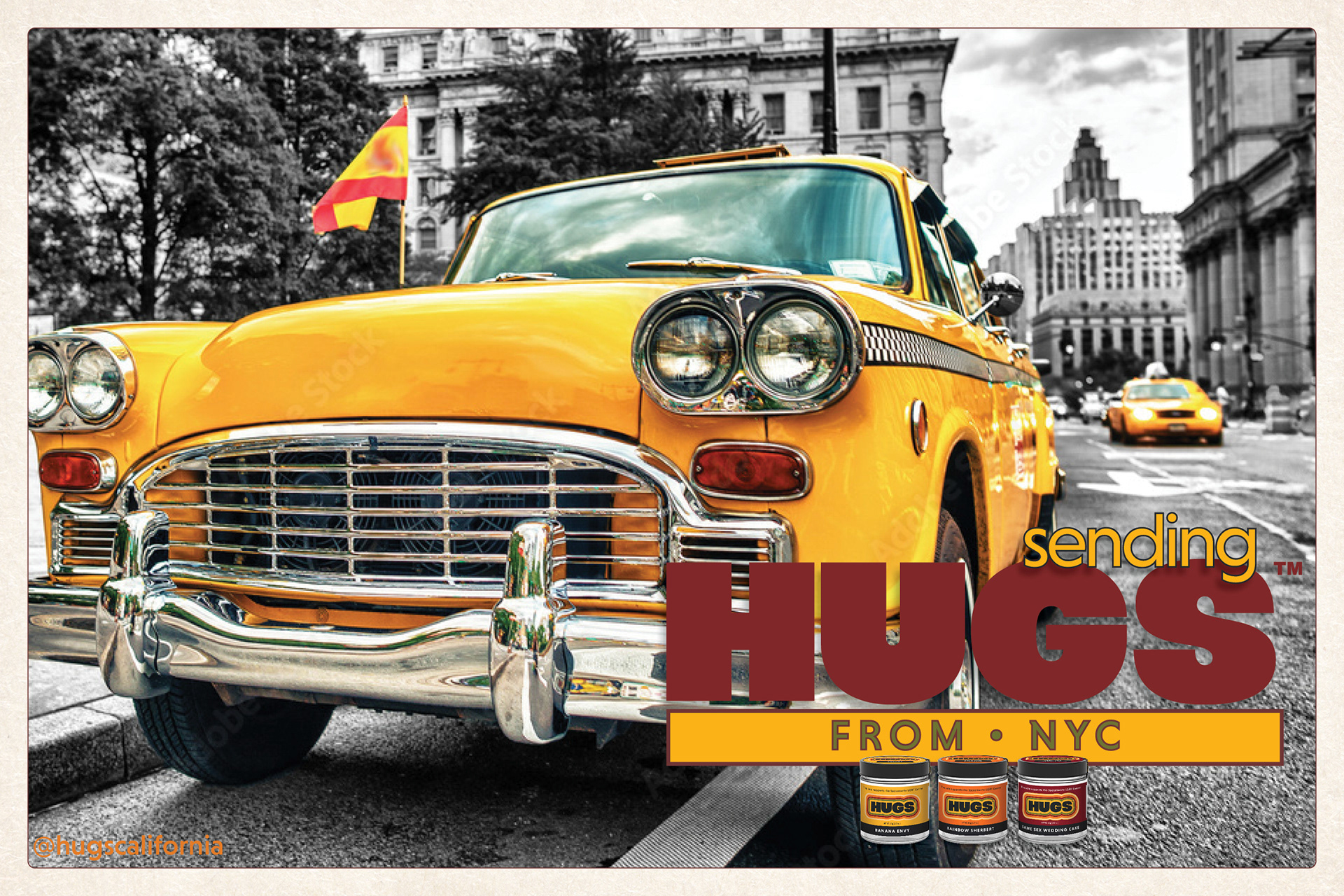 MJ Unpacked postcard concept
