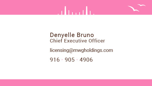 Morsel business cards- random colors for front & backs