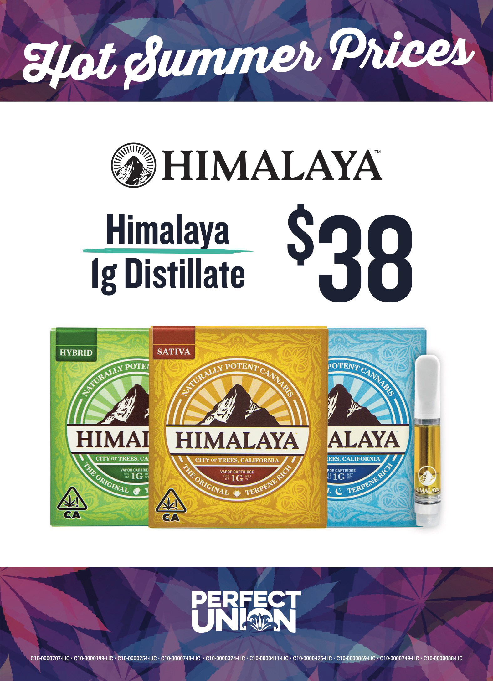 5x7 Foamboard retail Counter card