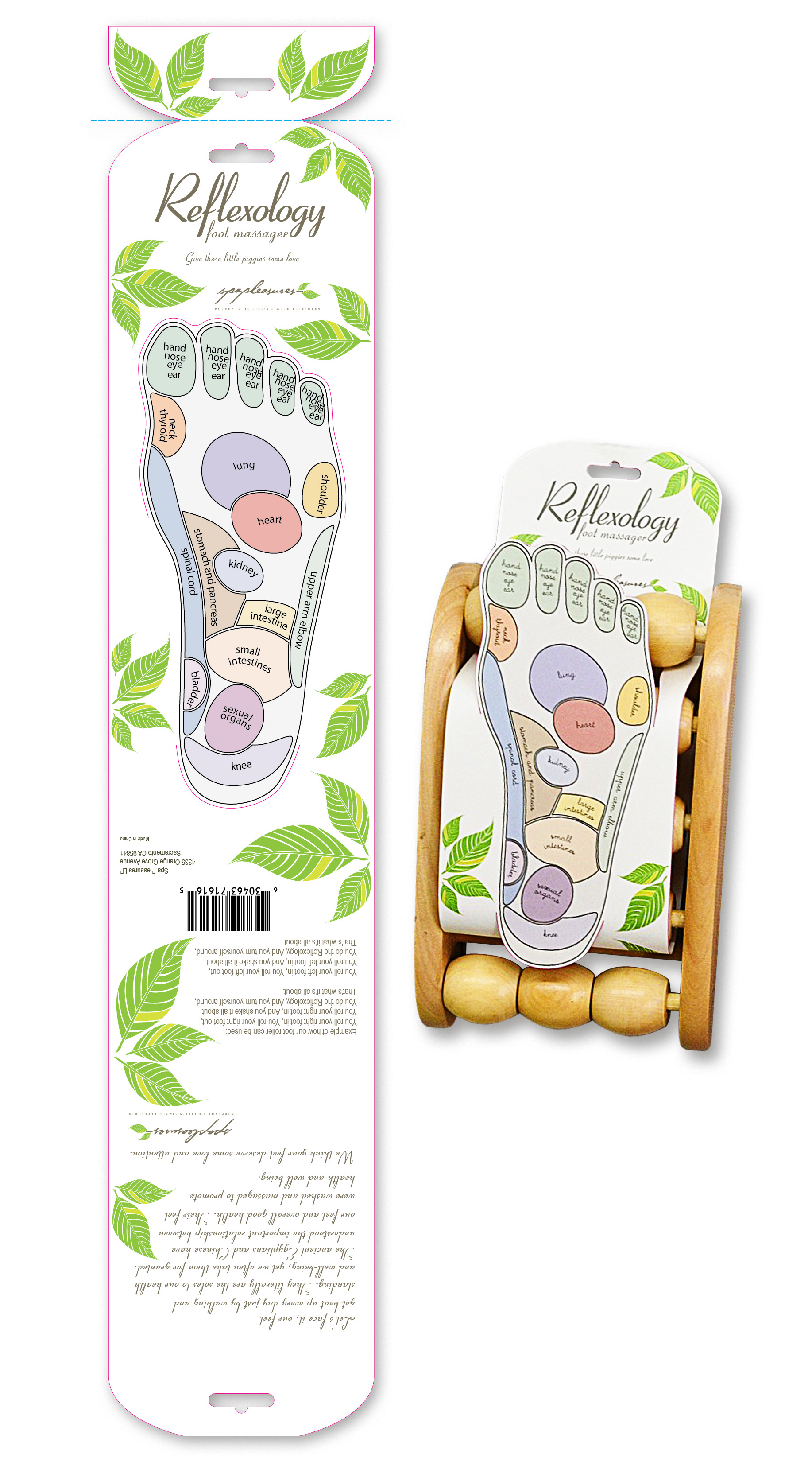 Foot Roller Packaging for Bed Bath & Beyond