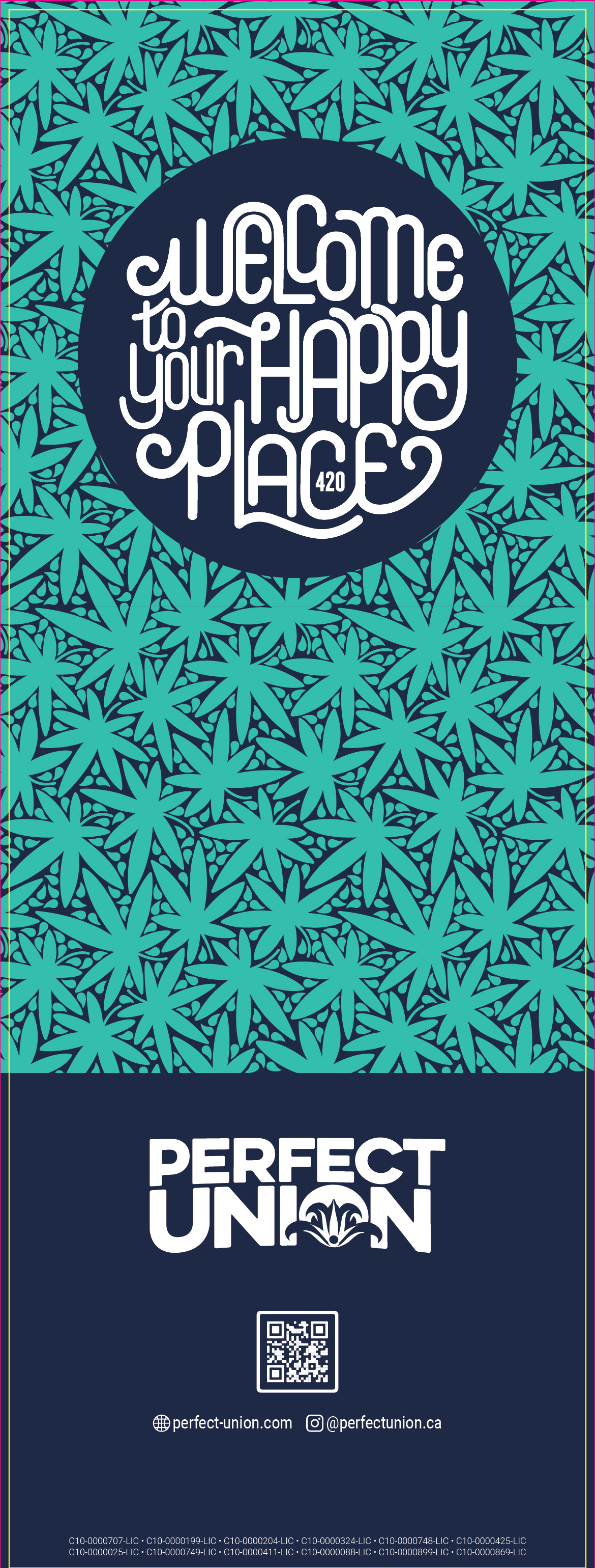 420 Retractable banner
