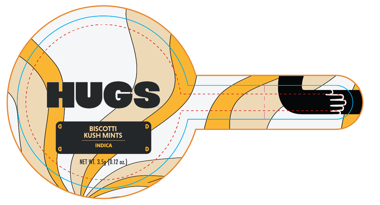 3.5g jar label concept- lid