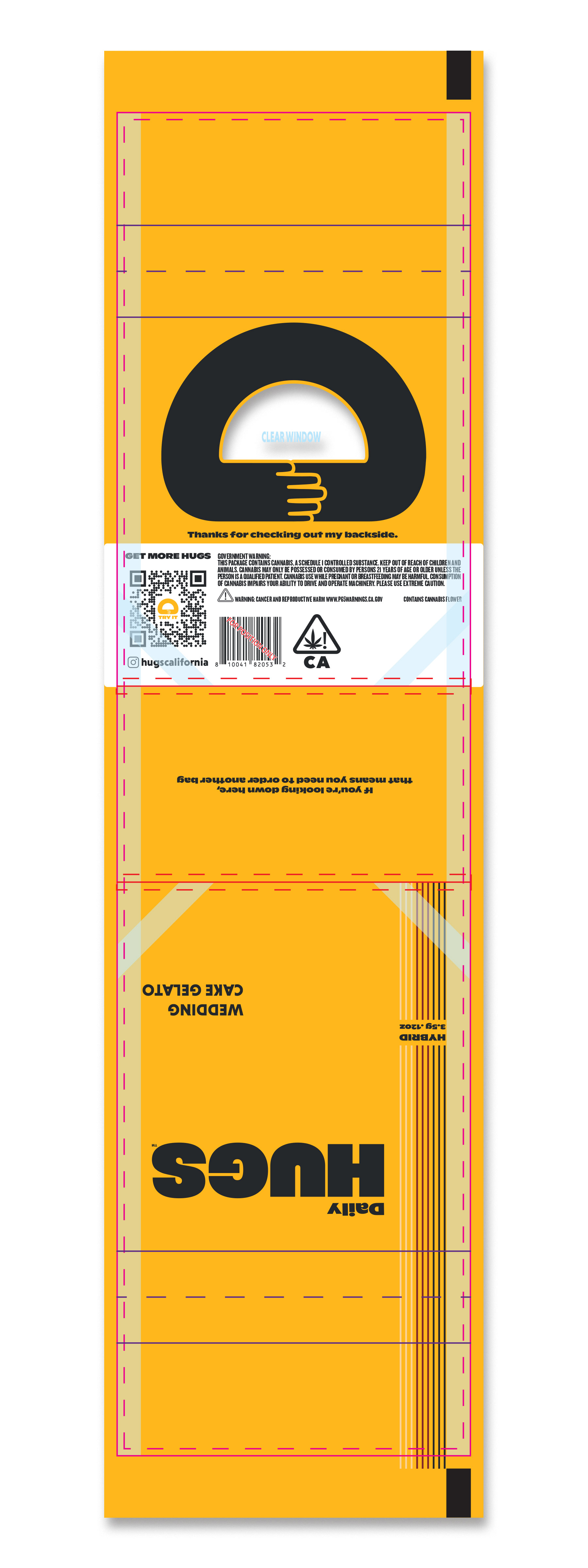 Final artwork for 1g bags