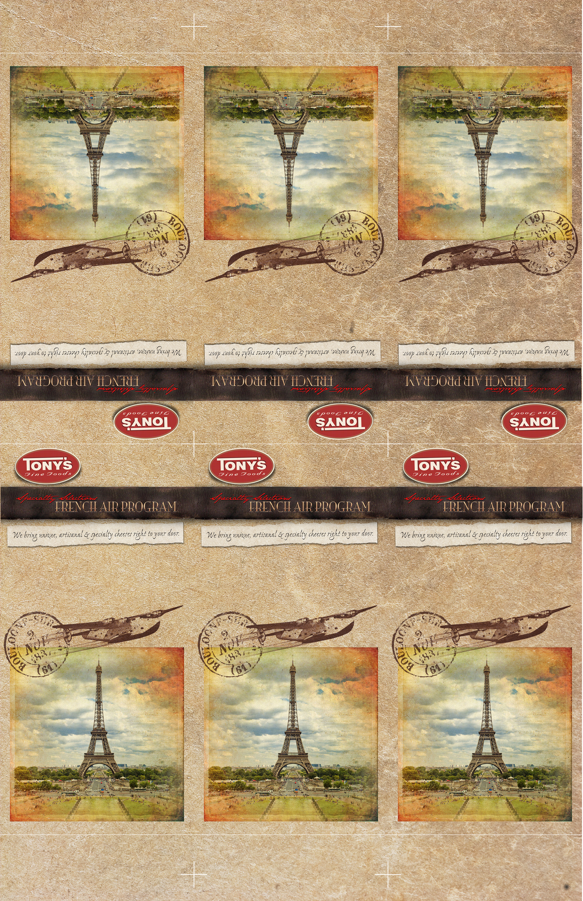 Trade show table tents