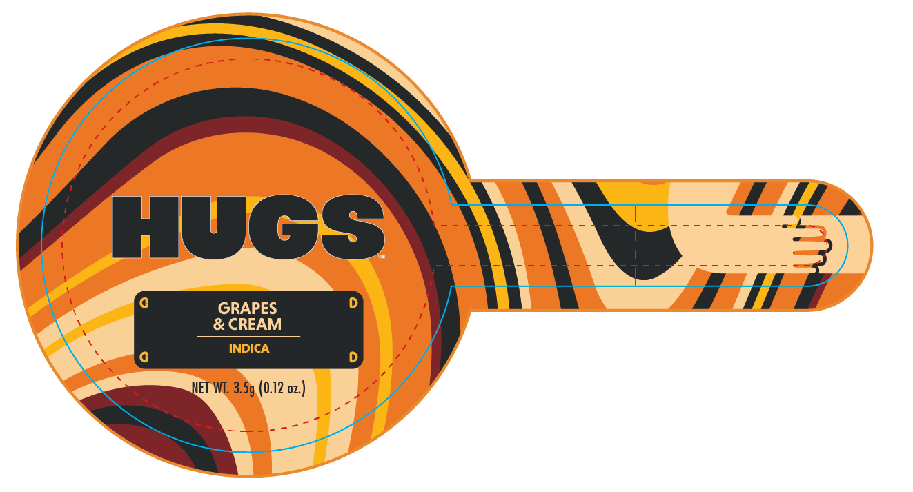 3.5g jar label concept- lid