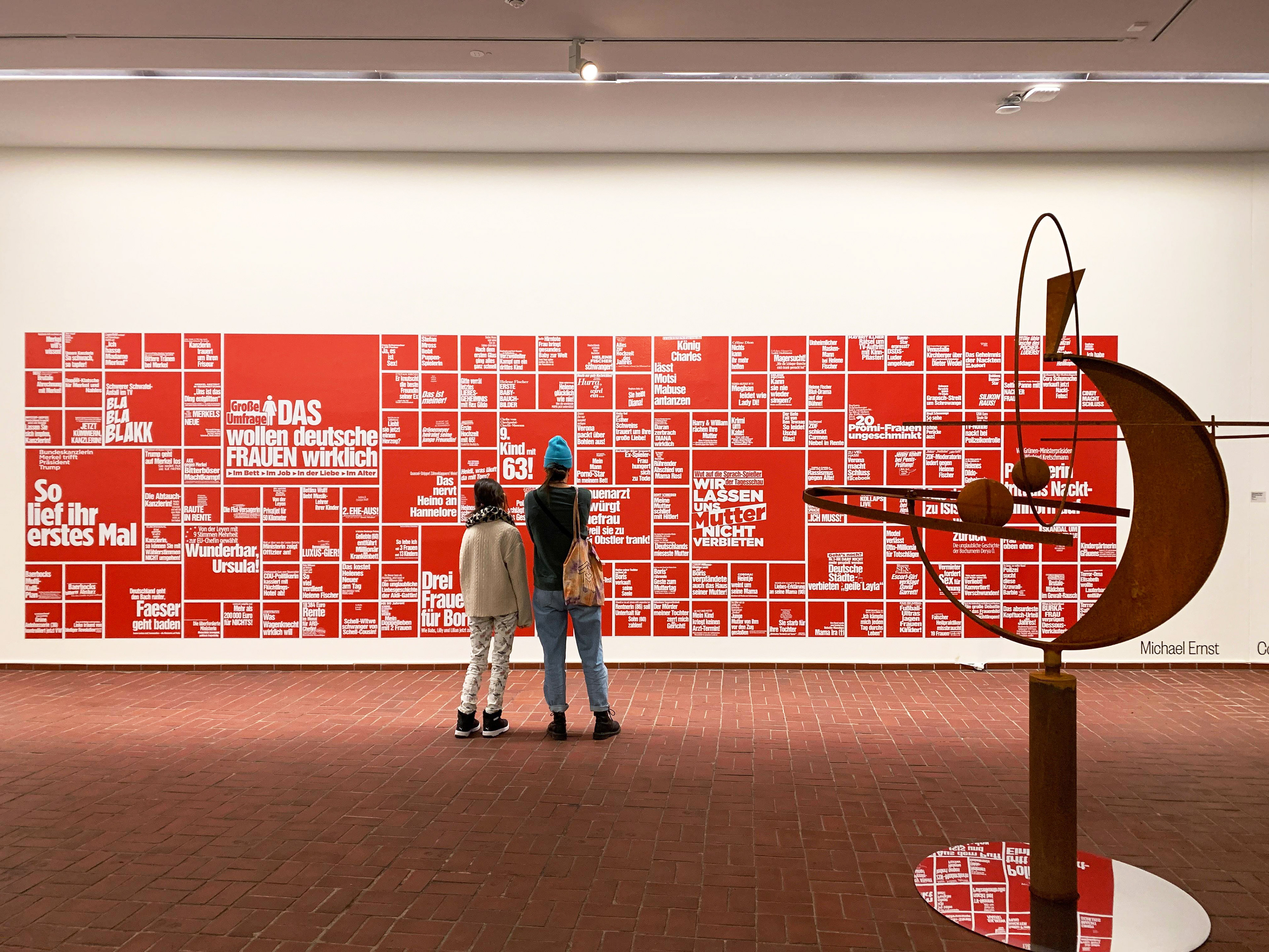 Ausstellungsansicht Kunsthalle Erfurt 2024/2025, Fotografie: Alice Kuczminski