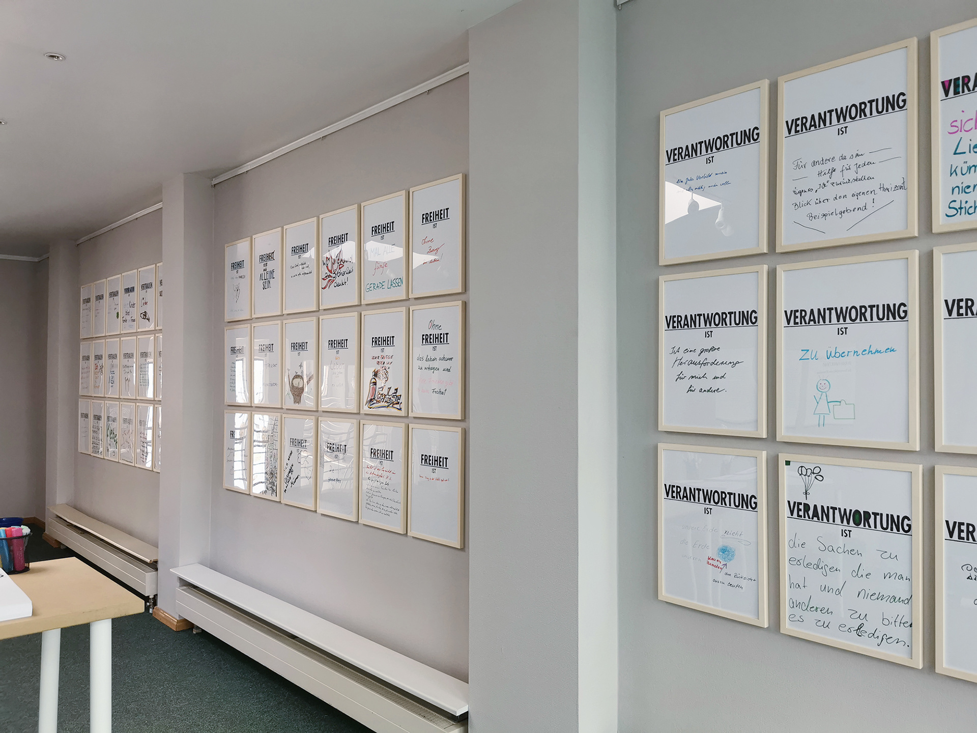 Ausstellungsansicht Kulturdiele Rudolstadt