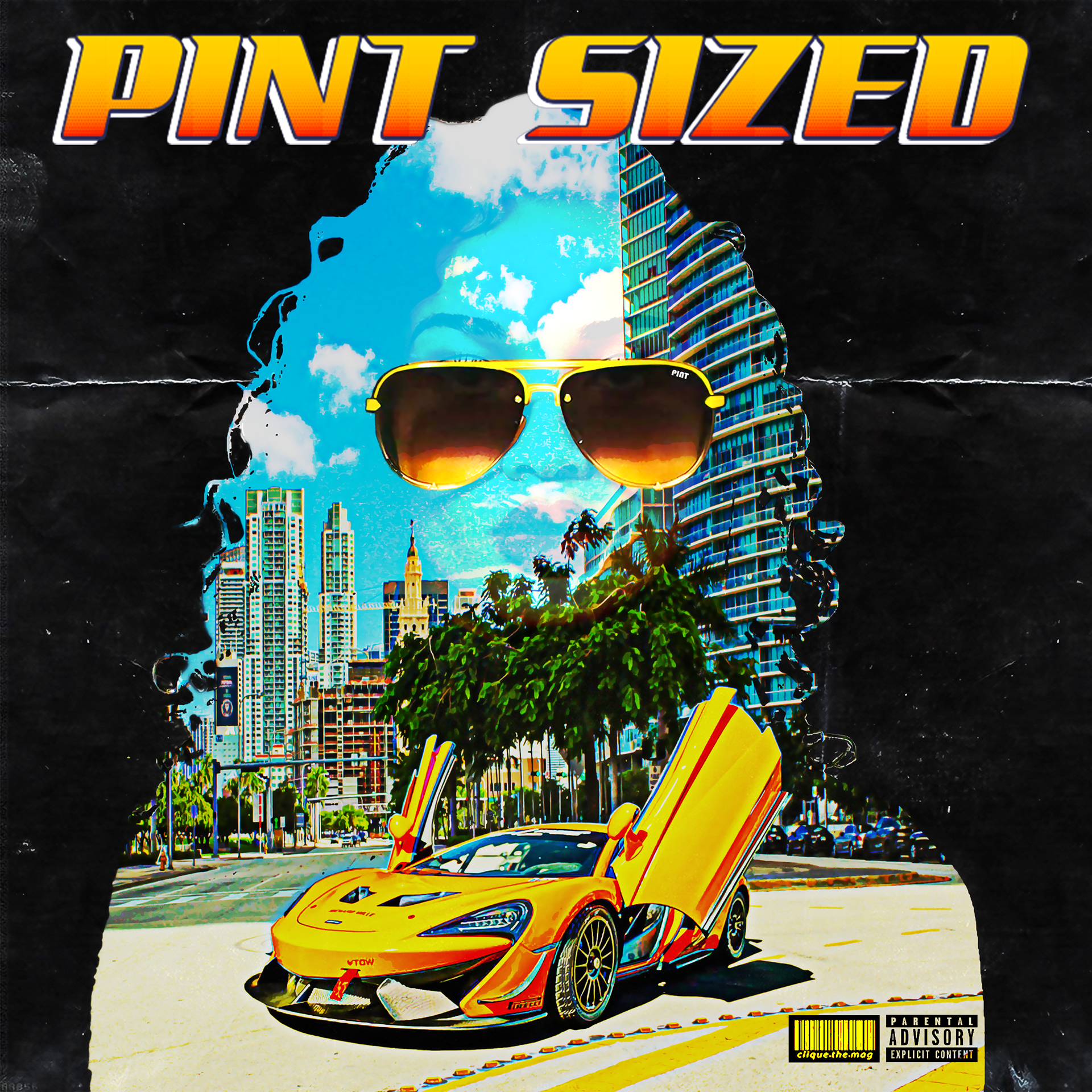 PINT SIZED - Pint-A-Day | Cover Art Graphic