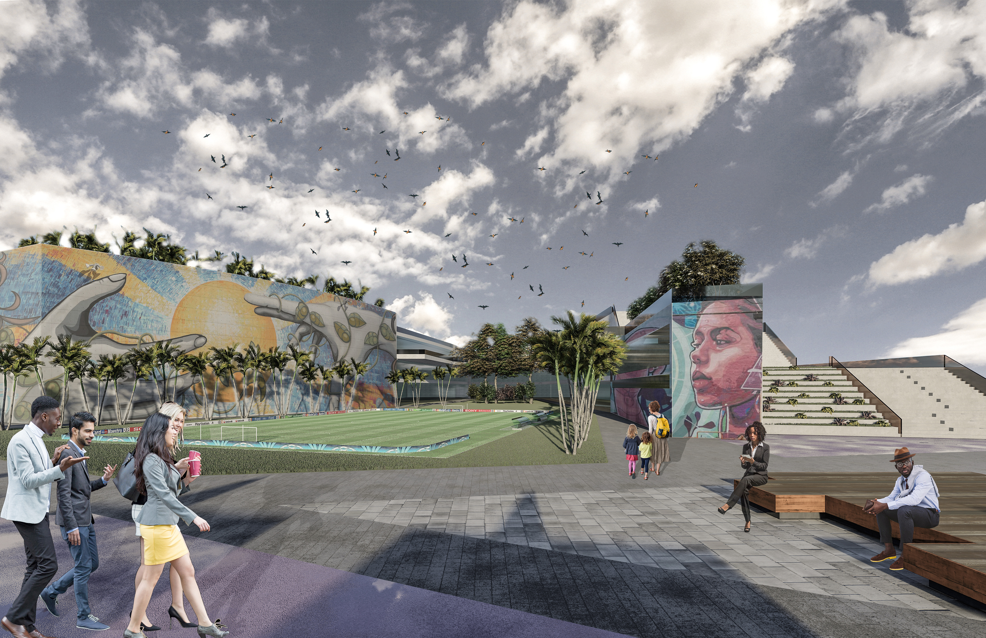 STEM K-12 School Conceptual Image | Visualization By Ramses Terrero www.studionobody.com