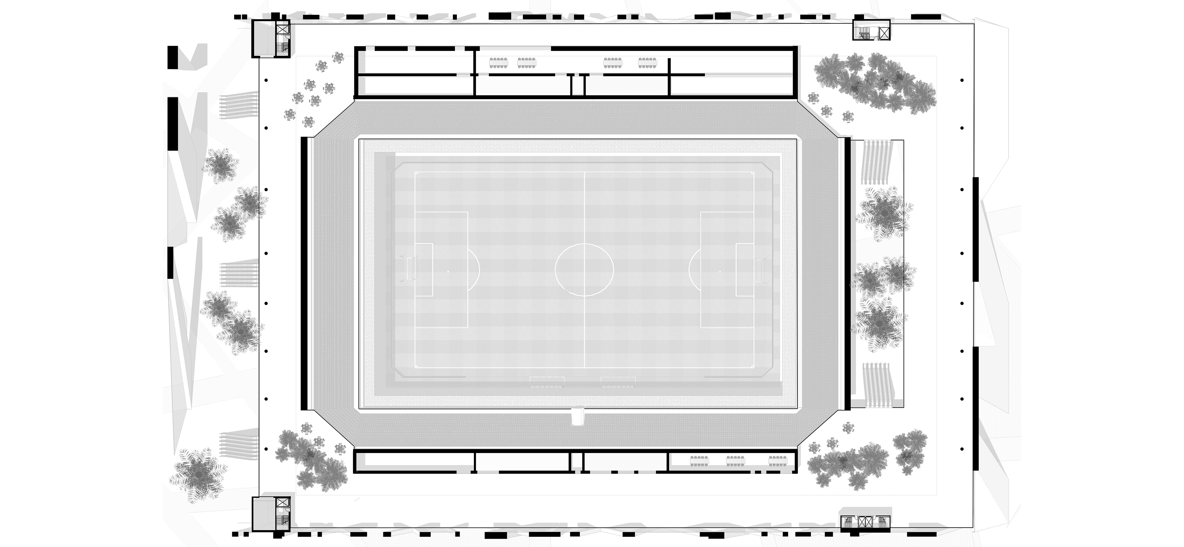 PLAN .001 Stadium & Retail Colonnade