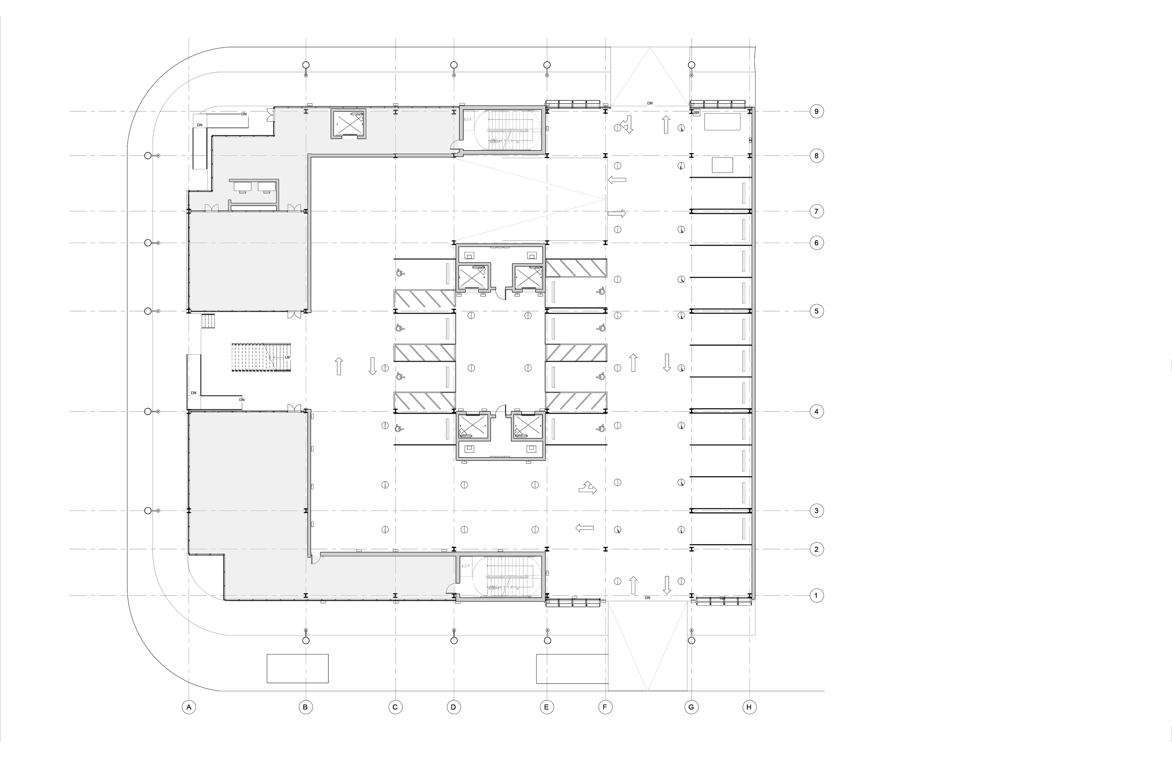 PLAN .001 Retail & Lobby