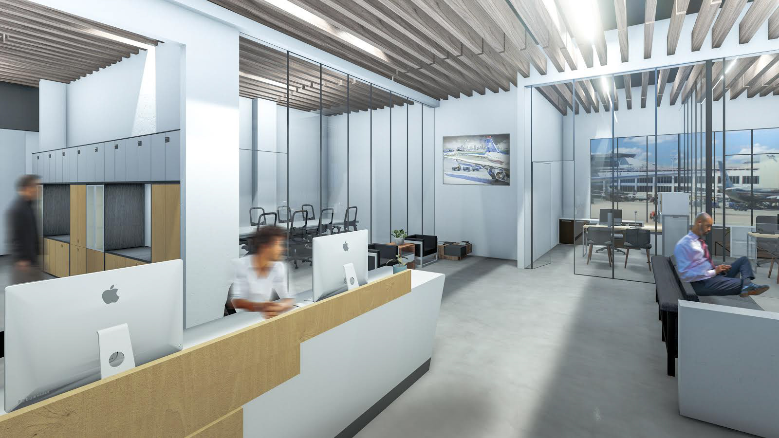 Office Renovation Conceptual Image | Visualization By Ramses Terrero www.studionobody.com