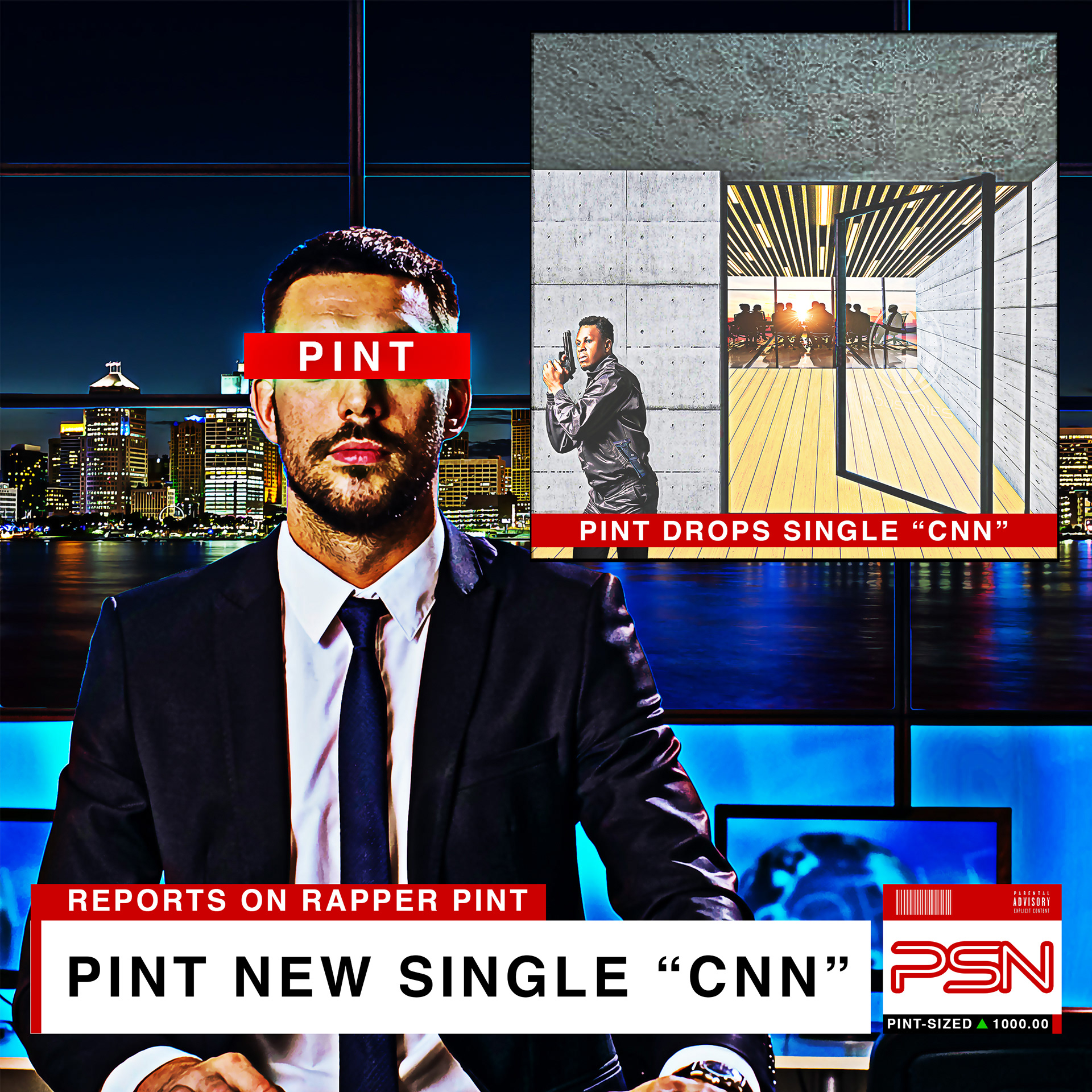 CNN - Pint-A-Day | Cover Art Graphic