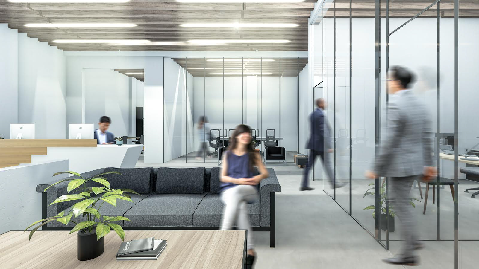 Office Renovation Conceptual Image | Visualization By Ramses Terrero www.studionobody.com