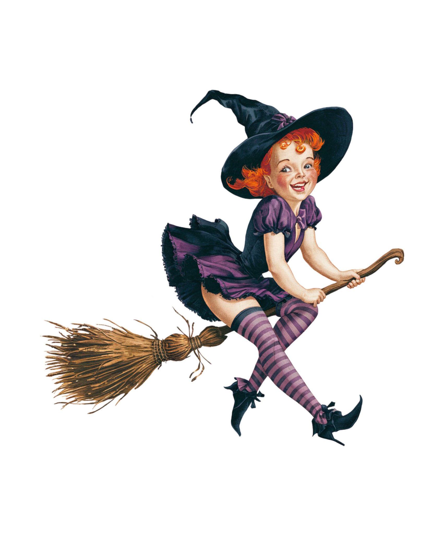 Halloween Vintage Pin Up Girl - 1
