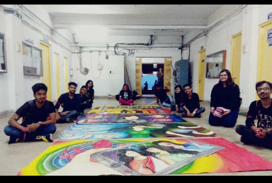 The painting team