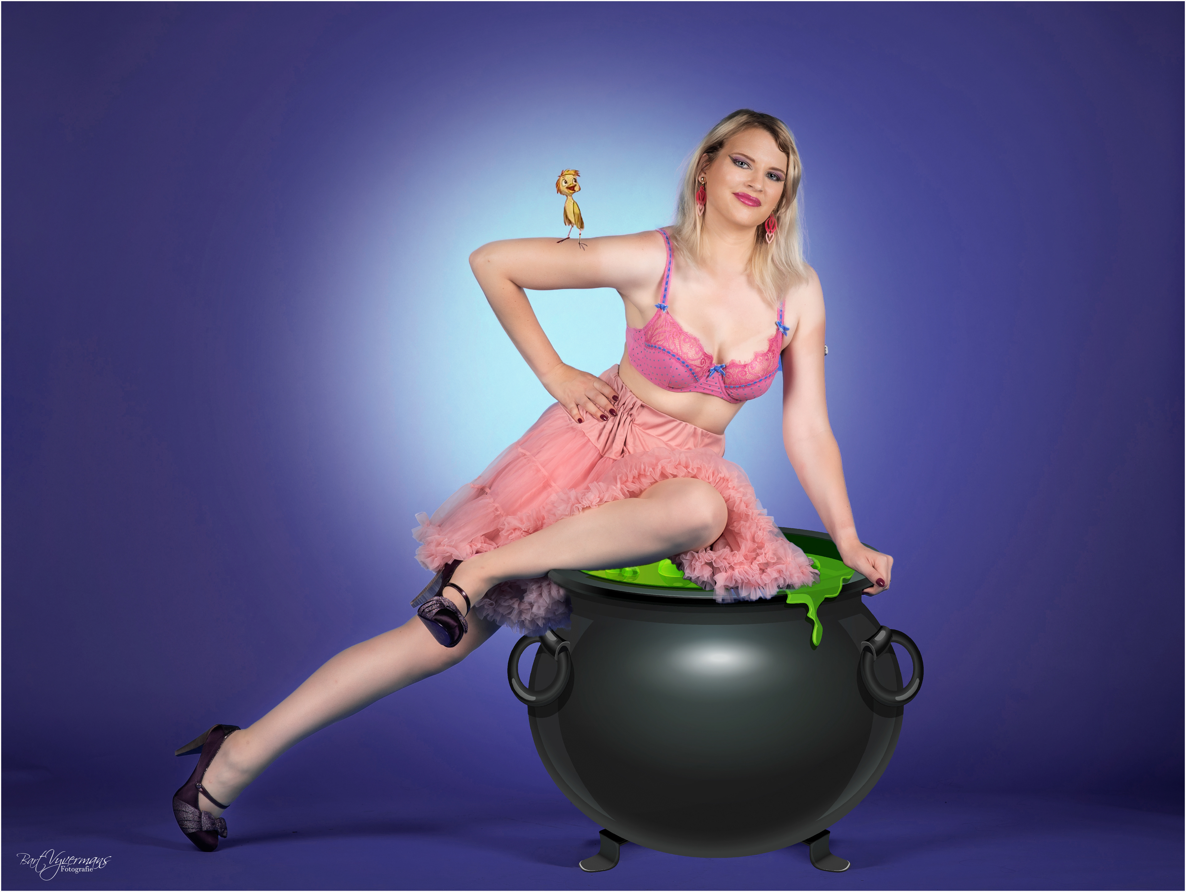Esther as Disney Mme Min
