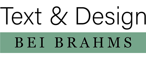 Text & Grafikdesign Bei Brahms 