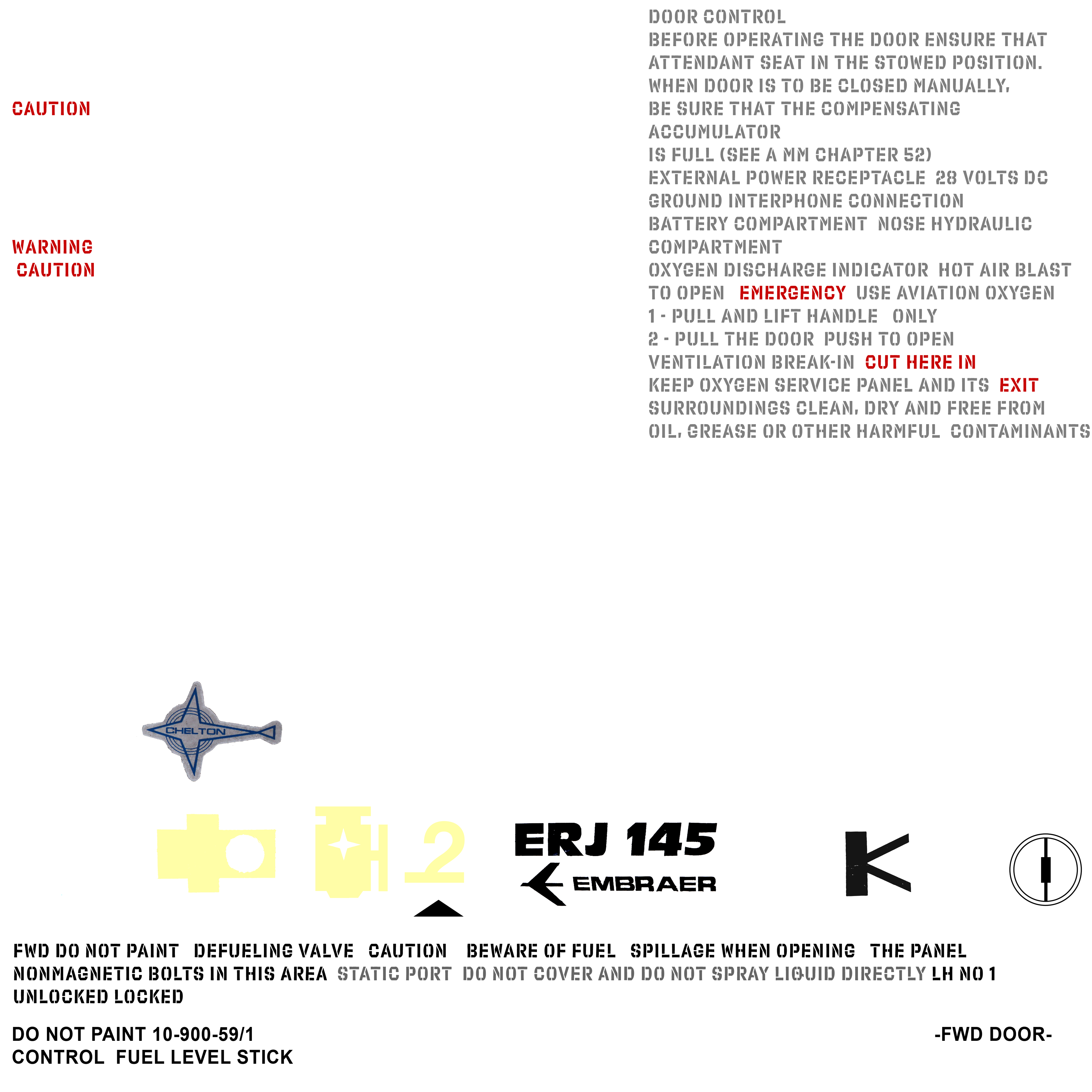Exterior Decal sheet
