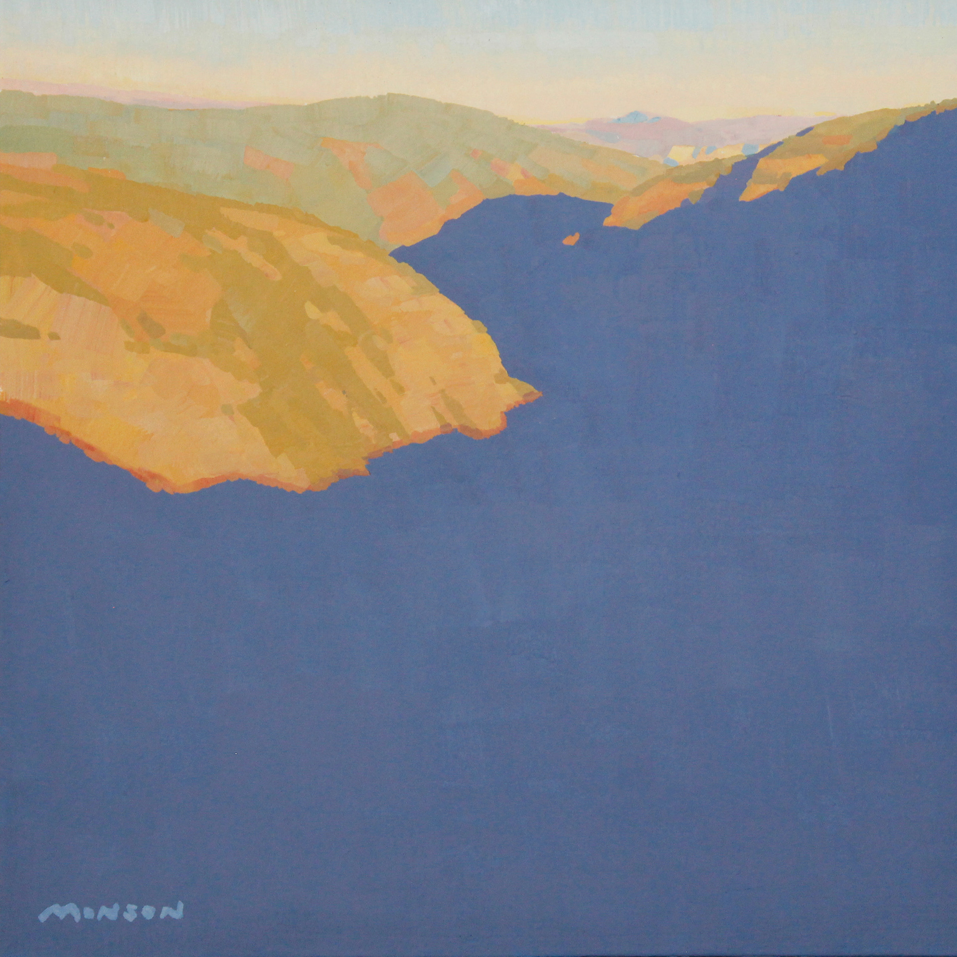 Flaming Gorge Shadow - 5x5 SOLD