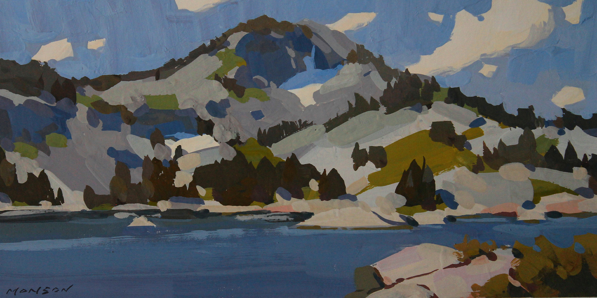 Lake Mary Study - 3x6