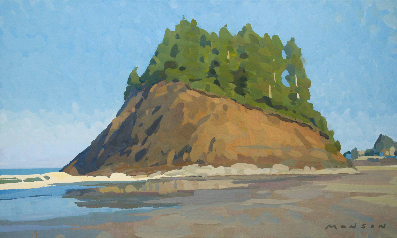 Proposal Rock, Neskowin Beach Oregon - 3x5