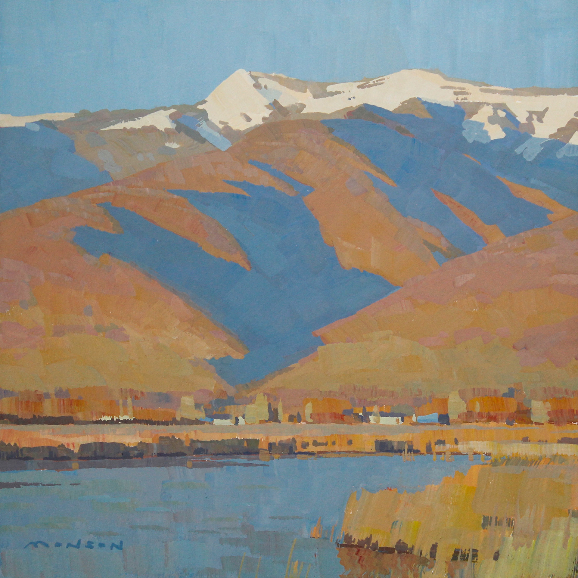 Farmington Sunset - 5x5 SOLD